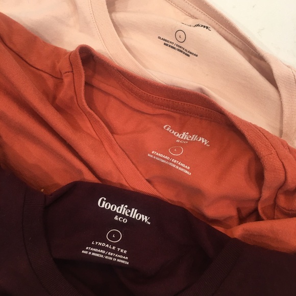 Goodfellow Men's L T-shirts - Picture 3 of 6